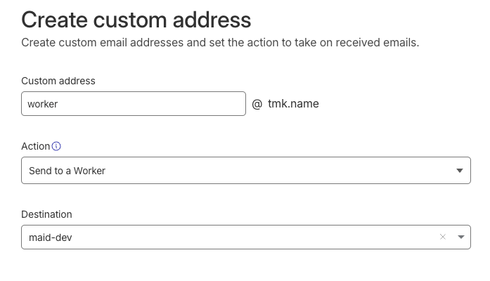 cf email setup