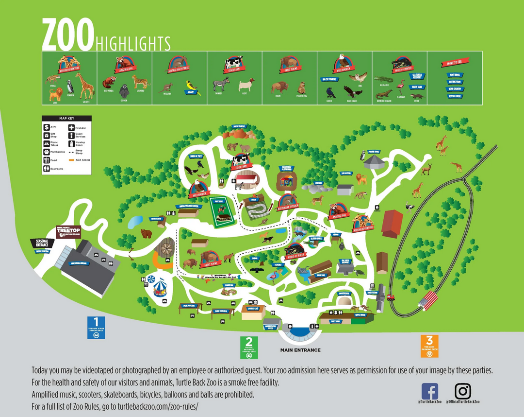 zoo map